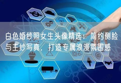 白色婚纱照女生头像精选：简约侧脸与主纱写真，打造专属浪漫氛围感