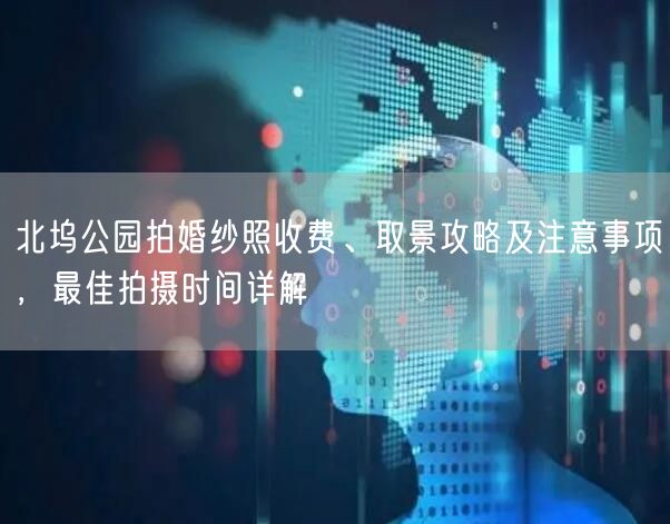 北坞公园拍婚纱照收费、取景攻略及注意事项，最佳拍摄时间详解
