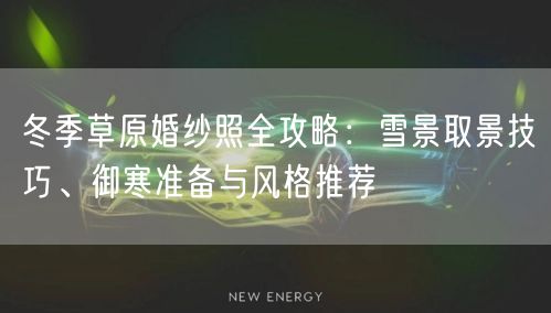 冬季草原婚纱照全攻略：雪景取景技巧、御寒准备与风格推荐