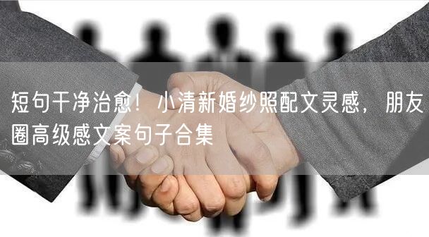 短句干净治愈！小清新婚纱照配文灵感，朋友圈高级感文案句子合集
